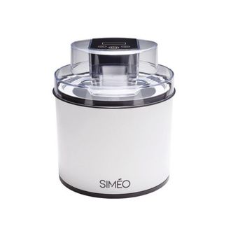 Sim&eacute;o M&aacute;quina Para Hacer Helados De 2 Litros, Doble Rotaci&oacute;n, Blanca - Sop260 - Simeo