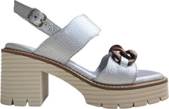 Softwaves Womens Birdie Ballet Sandal In Silver