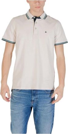 Jack & Jones Hombre, Camisetas, Beige, Talla: S