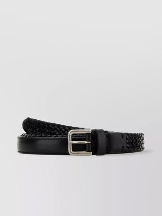 Dolce & Gabbana woven leather belt