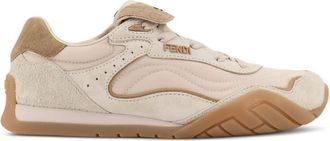 Fendi Brown Wave Pulse Sneakers