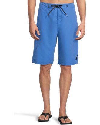 Hurley One And Only Boardshorts Mens Blue Drawstring Waist Swimwear DDR2623