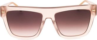 Carrera Square Full Rim Sunglasses - Beige