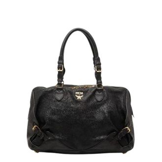 MCM Borsa a spalla Pre-owned Visetos - - Pre-owned - Donna - Nero - ONE SIZE