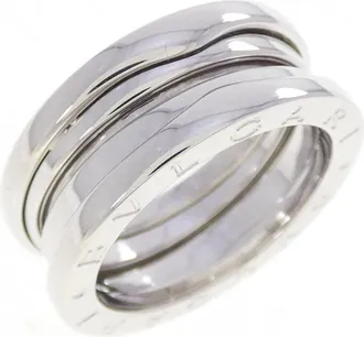 Bulgari White Gold (18K) Band Ring (Pre-Owned)