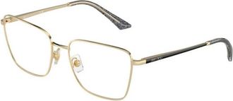 Jimmy Choo London Authentieke Bril met Topkwaliteit - Dames - Brillen - Geel - 55 MM - Accessoires