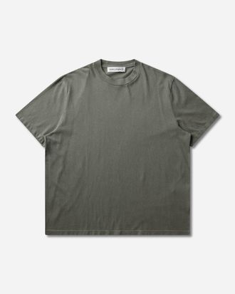 Our Legacy Men s Box T-Shirt Worn Olive