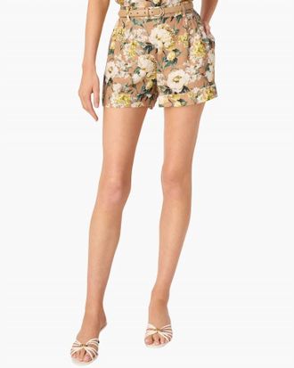 Cami NYC Ravi Linen Short In Morning Flourish