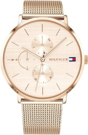 Tommy Hilfiger Jenna Horloge - Dames - Horloges - Roze - ONE Size - Accessoires