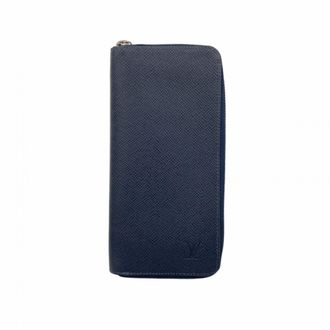 Louis Vuitton Navy Blue Long Wallet (Bi-Fold) (Pre-Owned)