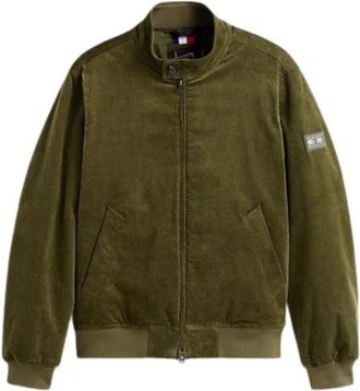Tommy Hilfiger Vests - Heren - Bomber jackets - Groen - S - Jassen