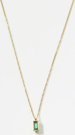 Simons Womens Rectangular-stone chain
