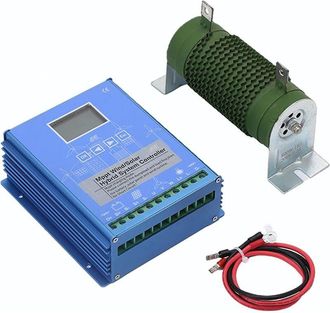 OEM Controlador De Carga H&iacute;brido E&oacute;lico-solar, Regulador Mppt De 12 V/24 V, Controlador De Refuerzo H&iacute;brido E&oacute;lico-solar, Para Aerogenerador De 800 Wm (ta