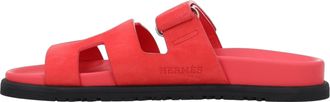 Herm&egrave;s Chypre Sandals - Vermilion Pink