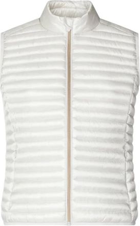 Save The Duck Witte Jas met Plumtech Padding - Dames - Bodywarmers - Wit - L - Jassen