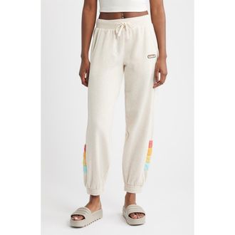 Rip Curl Surf Revival Joggers in Oatmeal at Nordstrom, Size X-Small