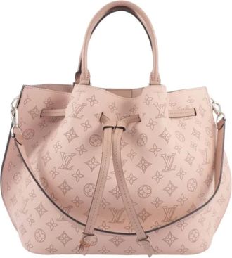 Louis Vuitton Pre-owned Bucket Bags, female, Pink, Size: ONE SIZE Pre-owned Leather louis-vuitton-bags