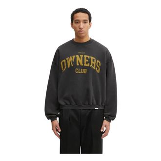 Represent Represent - Owners Sweatshirt - Heren - Sweatshirts & Hoodies - Grijs - Maat: 2XL Katoen