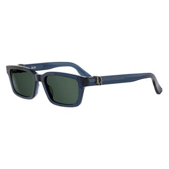 Dior Oblique S5I Vierkante Zonnebril - unisex - Accessoires - Blauw - Maat: 53 MM
