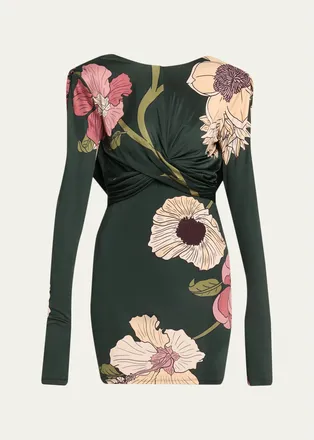 Johanna Ortiz Playful Grace Jersey Mini Dress