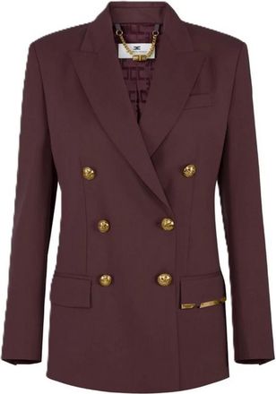 Elisabetta Franchi Giacca Blazer - Dames - Blazers - Bruin - S - Jassen