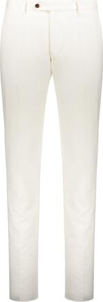 Moorer Slim Fit Lightweight And Versatile White Pants