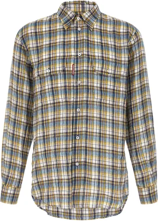 Dsquared2 Dsquared&sup2; Linen Mens Blouse