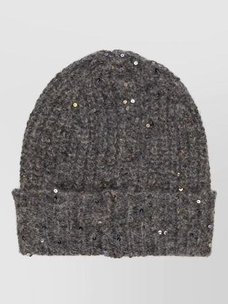 PANICALE ribbed wool blend beanie