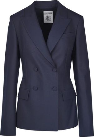 Semicouture Donna, Giacche, Blu, XL, new