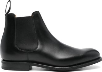Churchs Black Leather Tronchetti Boots