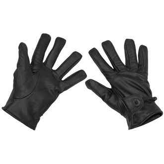 MFH Mens Western Leather Gloves Black size XL