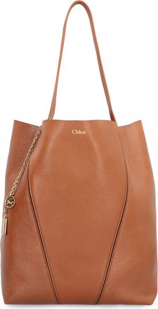 Chloé Tote Bag Chloé Spin In Leather