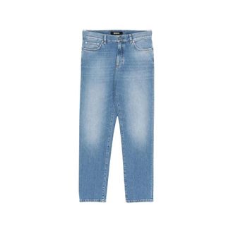 Ermenegildo Zegna Straight Jeans, male, Blue, Size: W34 Straight Jeans