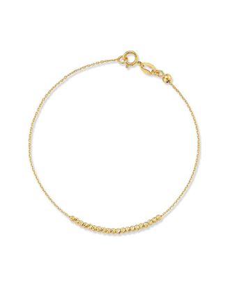 Italian Gold, Inc 14K Italian Gold Ball Anklet