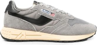 Autry Reelwind Low - Heren - Sneakers - Grijs - 45 EU - Leer - Schoenen