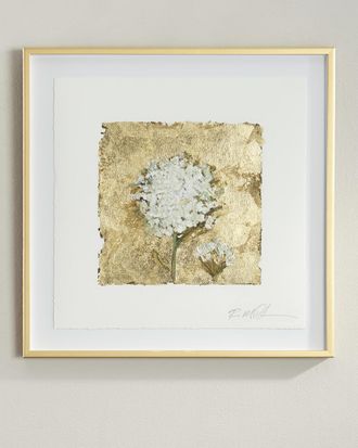RFA Fine Art Gold and Lace Giclee on Paper Wall Art