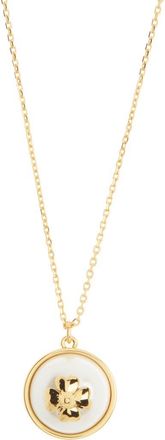 Kate Spade New York pearls on pearls pendant necklace in Cream/gold. at Nordstrom Rack