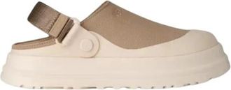 UGG Goldenglow Canvas Clog - Dames - Klompen - Beige - 39 EU - Schoenen