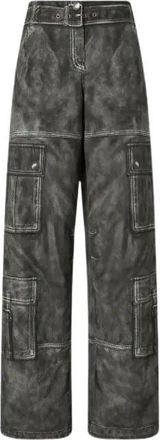 Pinko Mujer, Pantalones, Gris, Talla: S