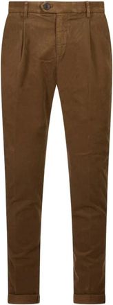 Mason's Chinos - Heren - Chinos - Bruin - S - Broeken