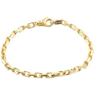 Pompeii3 Mens Link 14k Gold (33gram) or Platinum (53gram) 6.5mm Bracelet 8.5