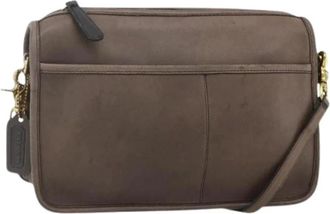 Coach Pre-owned Cross Body Bags, female, Brown, Size: ONE SIZE Pre-owned Shoulder Bag
