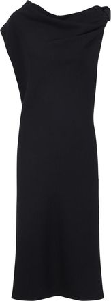 Carven Knot Shirt Midi Dress