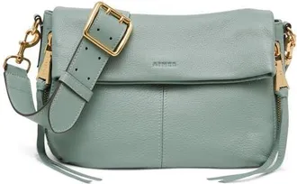 Aim&eacute;e Bali Double Entry Crossbody Bag in Healers Green at Nordstrom