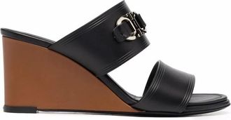 Ferragamo Horsebit-Detail Open Toe Sandals
