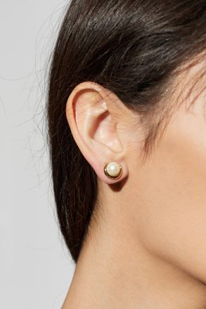 Kate Spade New York Earrings With Artificial Pearl, Womens, White