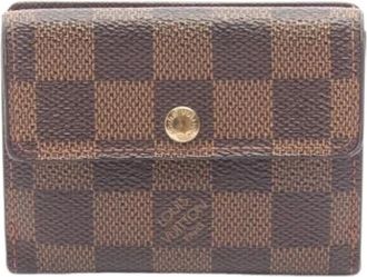 Louis Vuitton Pre-owned Wallets, female, Brown, Size: ONE SIZE Pre-owned Coin Purse