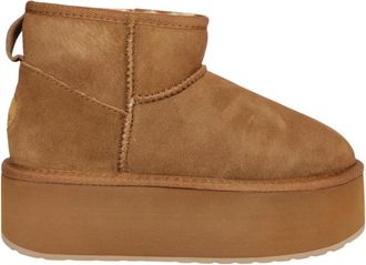 Emu Winterlaarzen - Dames - Winterlaarzen - Bruin - 40 EU - Leer - Schoenen