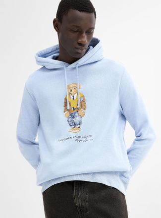 Polo Ralph Lauren Polo Shirt Ralph Lauren - Mens Preppy teddy bear faded hooded sweatshirt