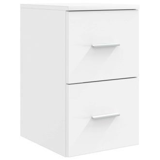 vidaXL Gabinete De Ba&ntilde;o Intermedio Blanco 30 X 44,5 X 50 Cm Vidaxl